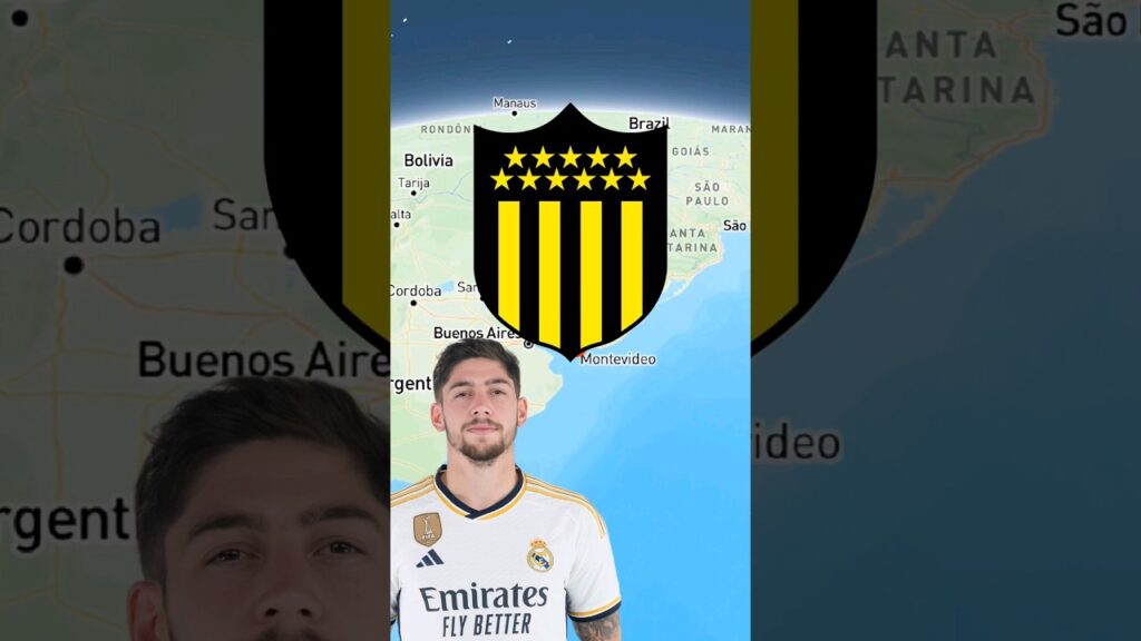 Federico Valverde Carree's Journey #federicovalverde #valverde #realmadrid #real #football #shorts