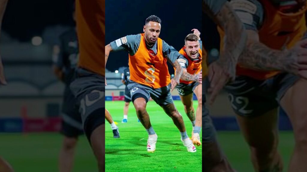 Neymar 🤝 Milinkovic Savic 💥🥶  #shorts #short #neymar #milinkovicsavic