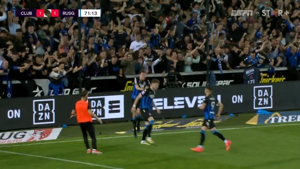 Andreas Skov Olsen Goal | Club Brugge vs Union Saint-Gilloise 2-1 Highlights | First Division A 2024