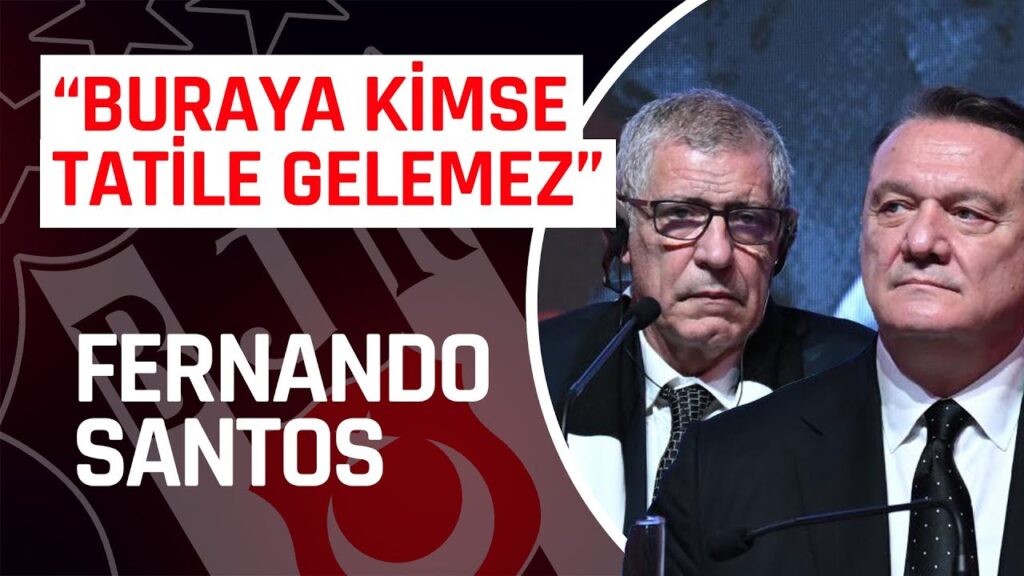 "Daha Çok Şey Göreceksiniz!" Fernando Santos & Hasan Arat İmza Töreni | Beşiktaş'ta Yeni Dönem