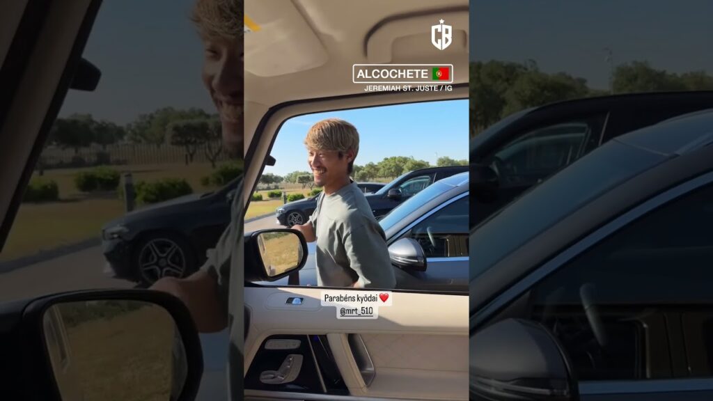 HIDEMASA MORITA RECEBIDO POR JEREMIAH ST. JUSTE NO DIA DO SEU ANIVERSÁRIO 🥳 #SHORTS