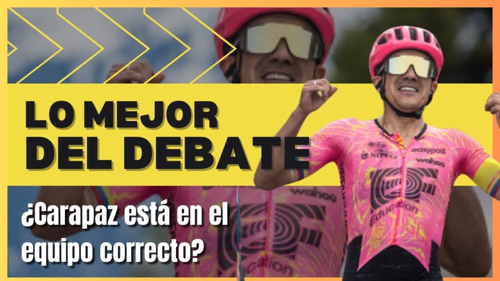 Egan contribuyó a la victoria de Carlos Rodríguez 🔥🚴‍♂️ / Resumen del Debate en grande