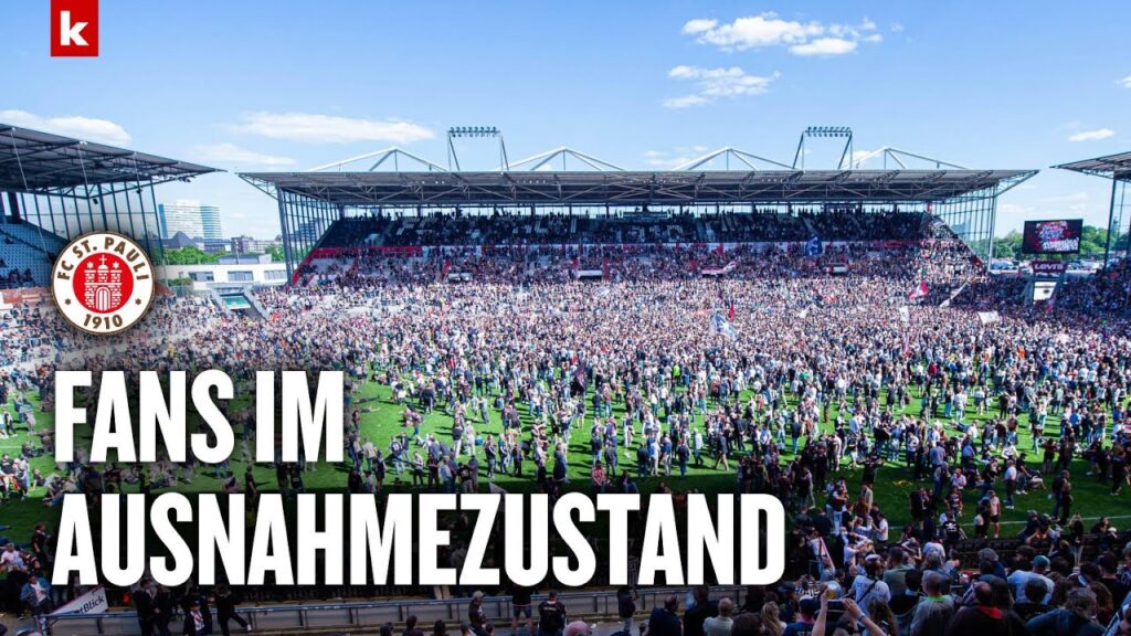Platzsturm am Millerntor! kicker-Reporter live dabei | FC St. Pauli Aufstieg