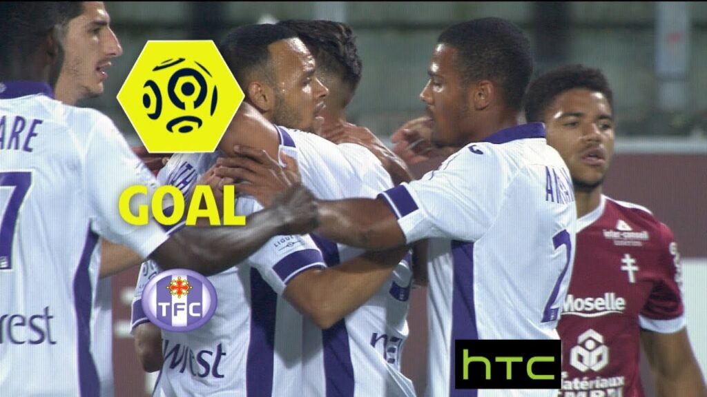 Goal Martin BRAITHWAITE (9') / FC Metz - Toulouse FC (1-1)/ 2016-17