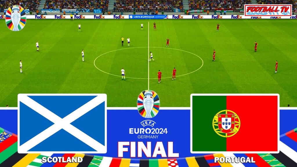 Scotland vs Portugal - UEFA EURO 2024 FINAL | Full Match All Goals | eFootball PES Gameplay PC