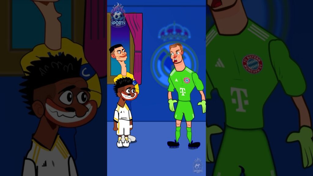 Vinicius Jr and Ronaldo score against Manuel Neuer