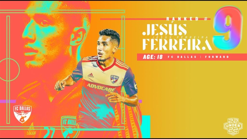 Jesus Ferreira Ranked No. 9 | Major League Soccer 22 Under 22 List
