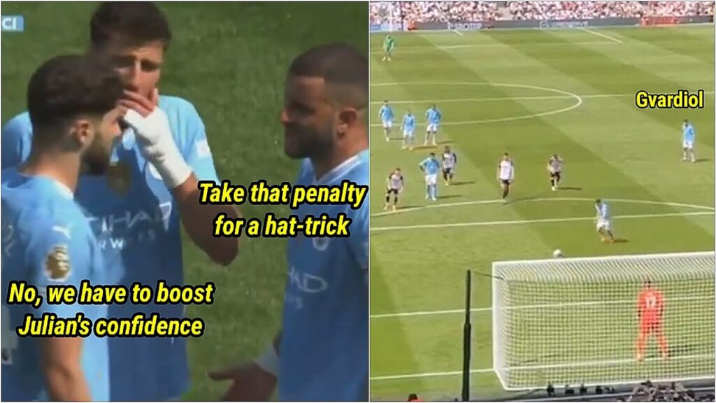 Respect: Josko Gvardiol Refuses Penalty Shot for Hat-Trick, Awards Opportunity to Julian Alvarez 🫡