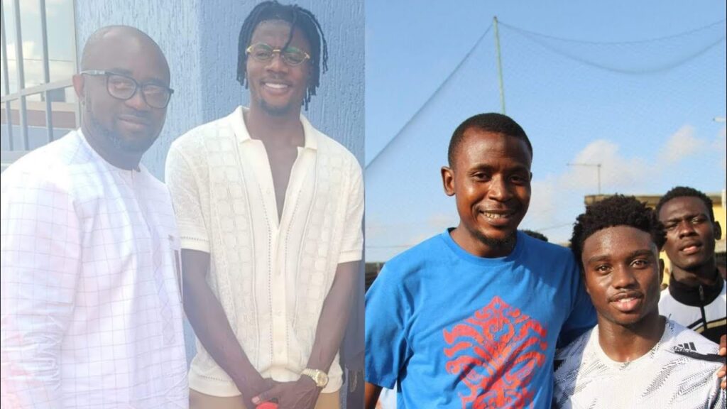 GFA Boss Kurt Okraku Meets Mohammed Salisu 