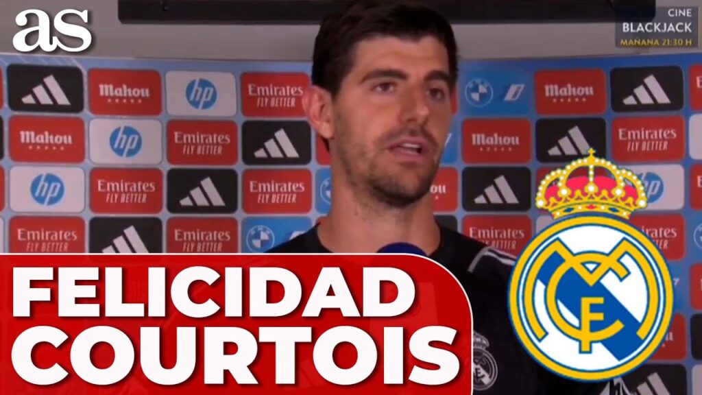 REAL MADRID 5 - ALAVÉS 0 | COURTOIS y su felicidad tras otro PARTIDO