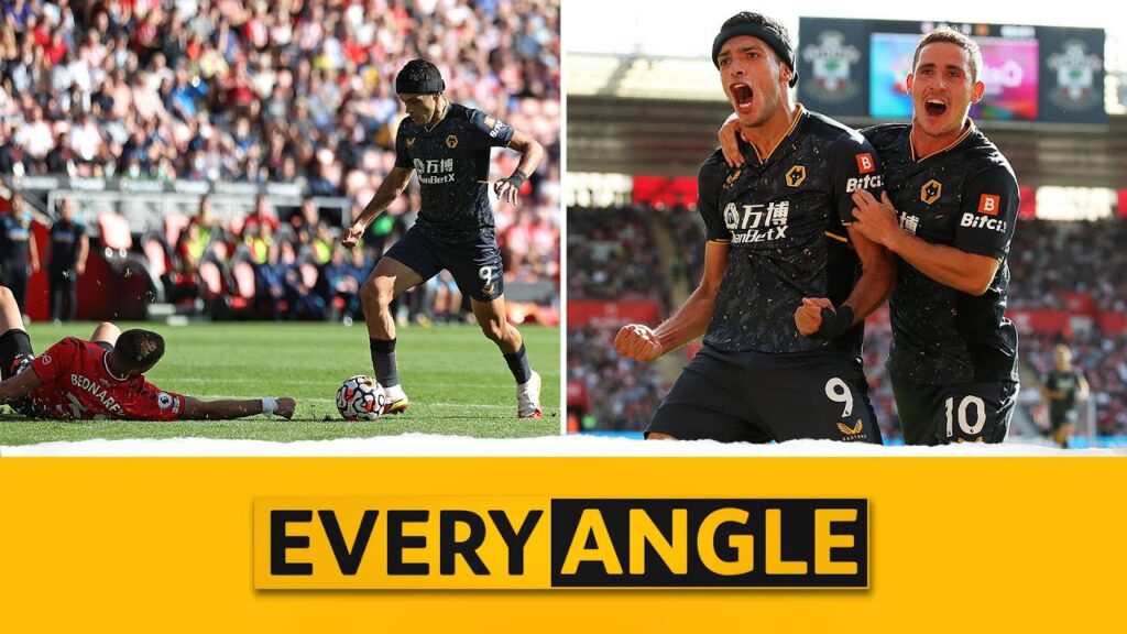 RAUL JIMENEZ RETURNS TO THE SCORESHEET! | Every angle of his Southampton winner