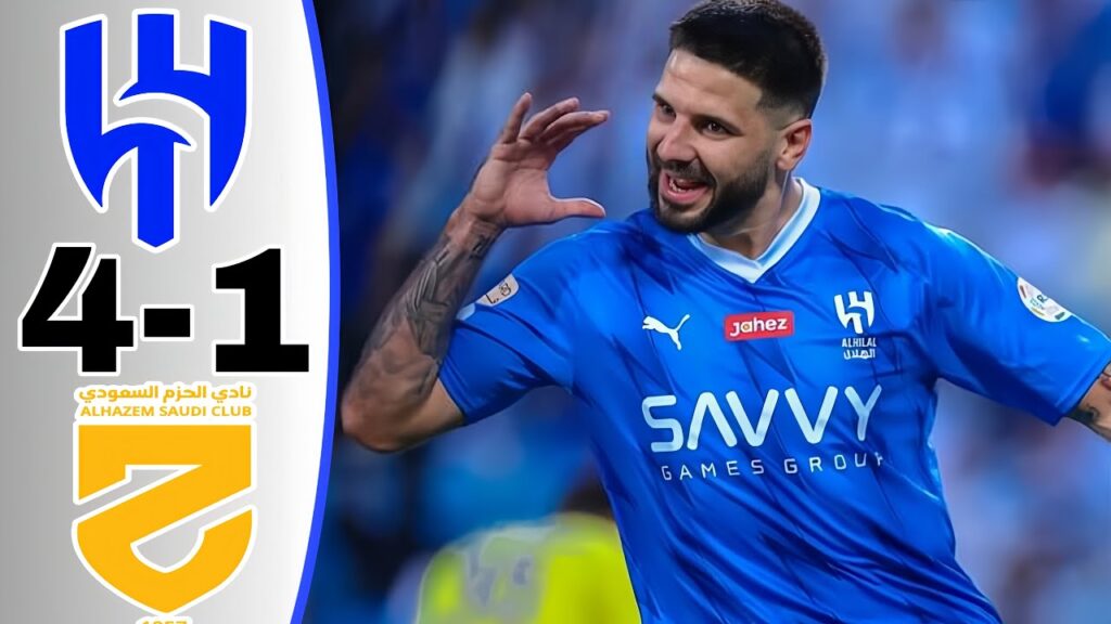 Mitrović Goals 🔥 Al Hilal vs Al Hazem 4-1 Highlights All Goals Saudi Pro League 2024