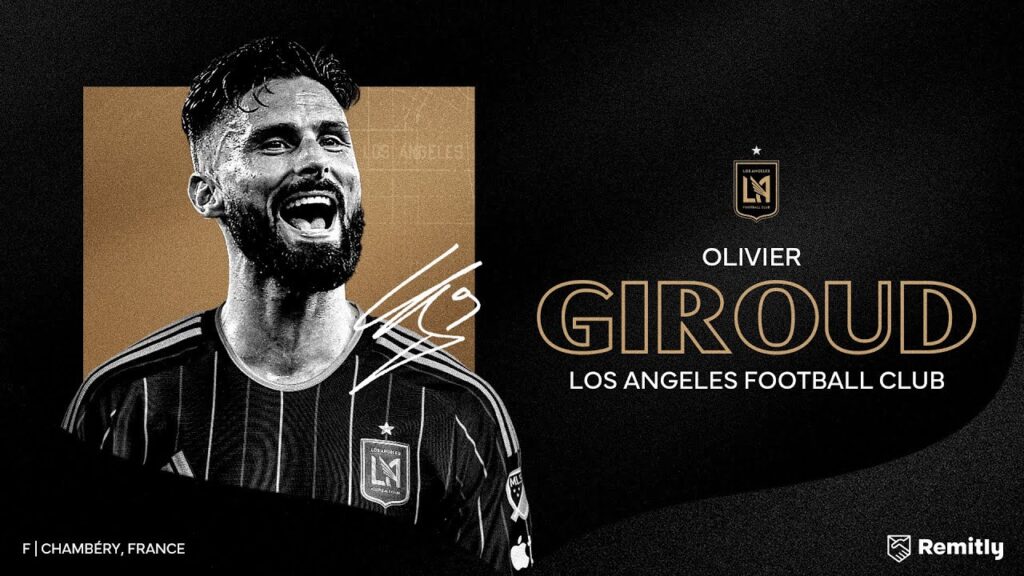 Olivier Giroud is Black & Gold