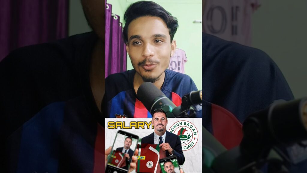 Jamie Maclaren Salary at Mohun Bagan SG😱 #shorts