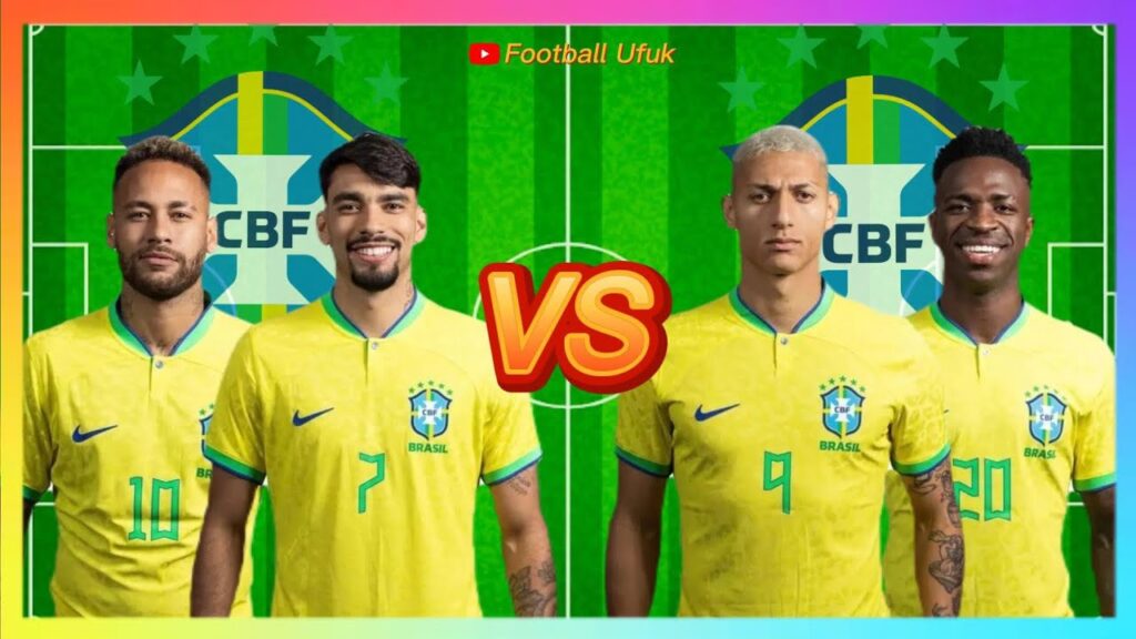 Who is the best dancer?🕺| Lucas Paqueta & Neymar VS Richarlison & Vinicius