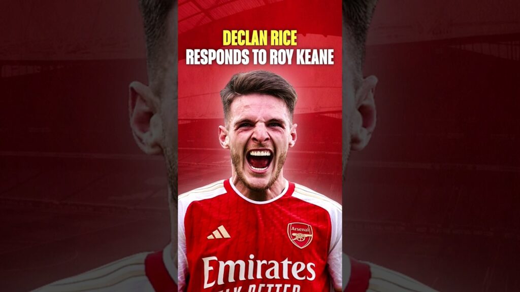 Declan Rice on criticism from Roy Keane, Graeme Souness and Jamie Redknapp! 🗣️ #shorts