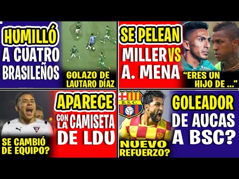 "ERES UN HIJO DE P.. "  TREMENDA PELEA ENTRE MILLER BOLAÑOS CONTRA ÁNGEL MENA | KENDRY CON LA LDU?