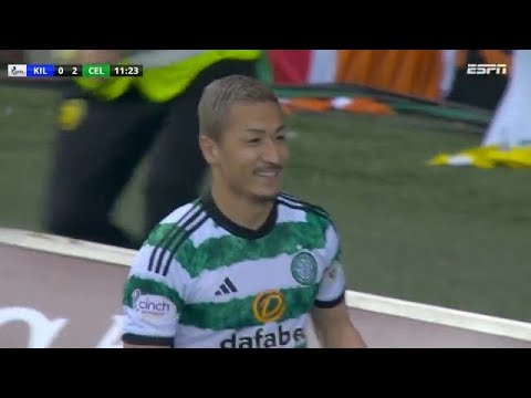 Daizen Maeda Goal | Kilmarnock vs Celtic 0-2 Extended Highlights | Premiership 2023/24