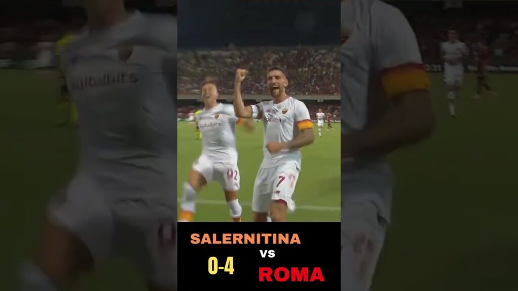 Salernitana vs Roma Serie A 30/08/2021