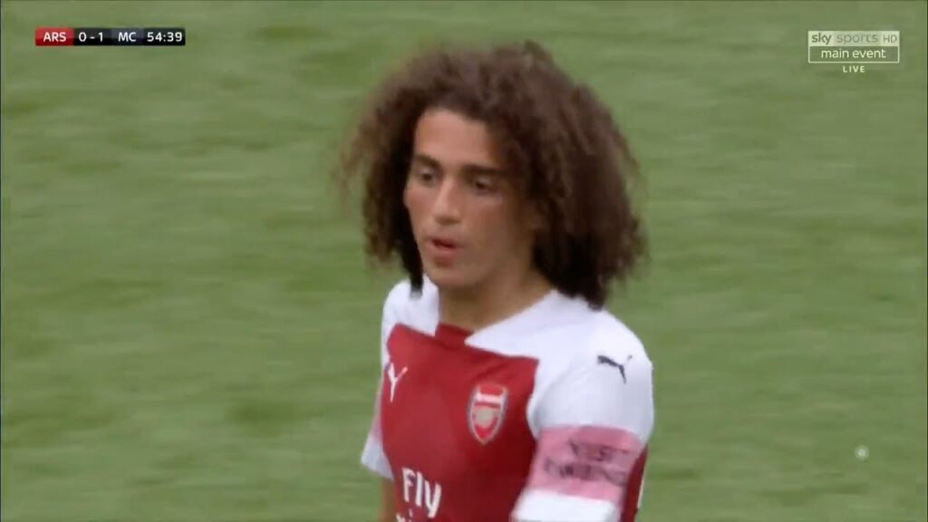 Matteo Guendouzi vs manchester City | 7/13/2018
