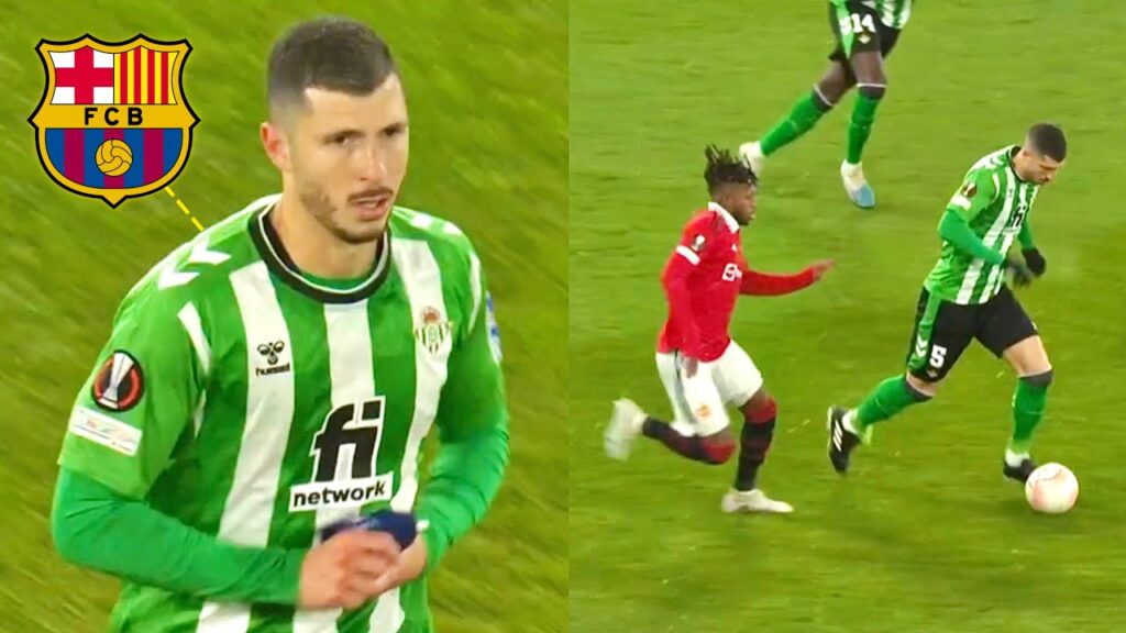 Guido Rodriguez vs Man United at Old Trafford | WELCOME TO BARCELONA