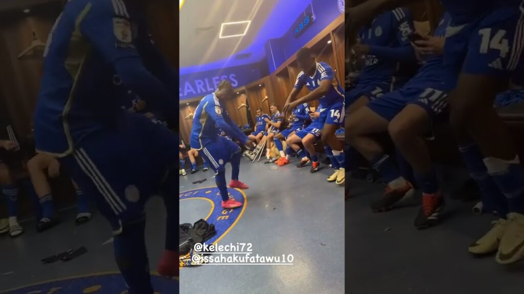 SENIOR MAN KELECHI IHEANACHO & FATAWU ISSAHU DISPLAYING NIGERIA DANCING SKILLS❤️❤️ #fatawuissahaku