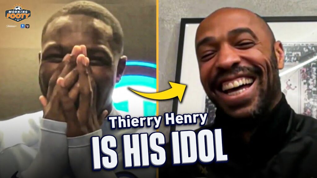 Thierry Henry SURPRISES Inter's Marcus Thuram in wholesome interview! | Morning Footy | CBS Sports