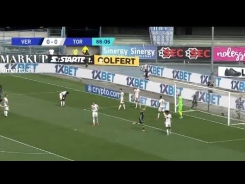 Gol di Karol Świderski, Verona vs Torino (1-2) Tutti i gol e gli highlights dettagliati