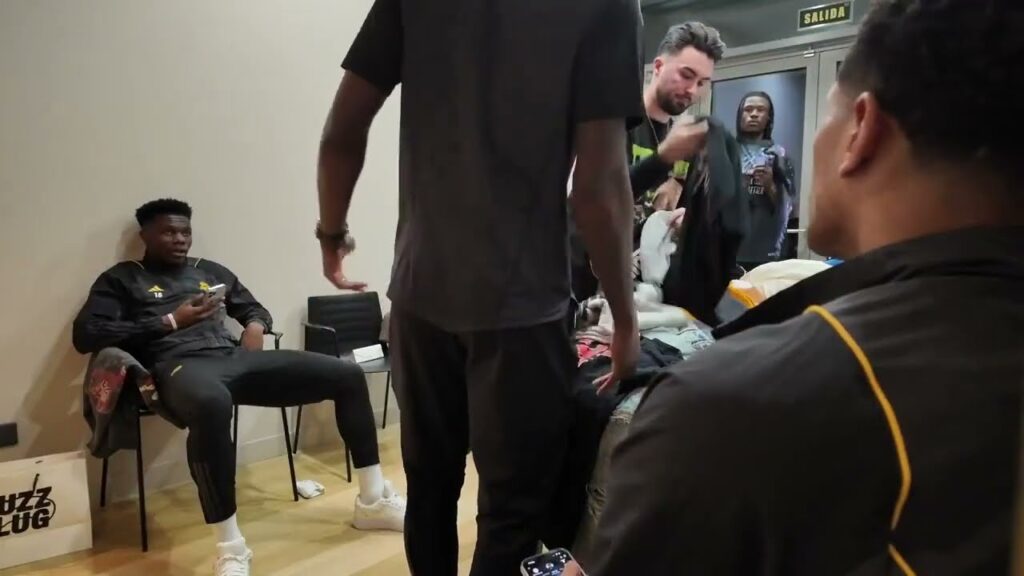 Discussion between Tchouameni and Bellingham about Mbappe and Haaland 🔥