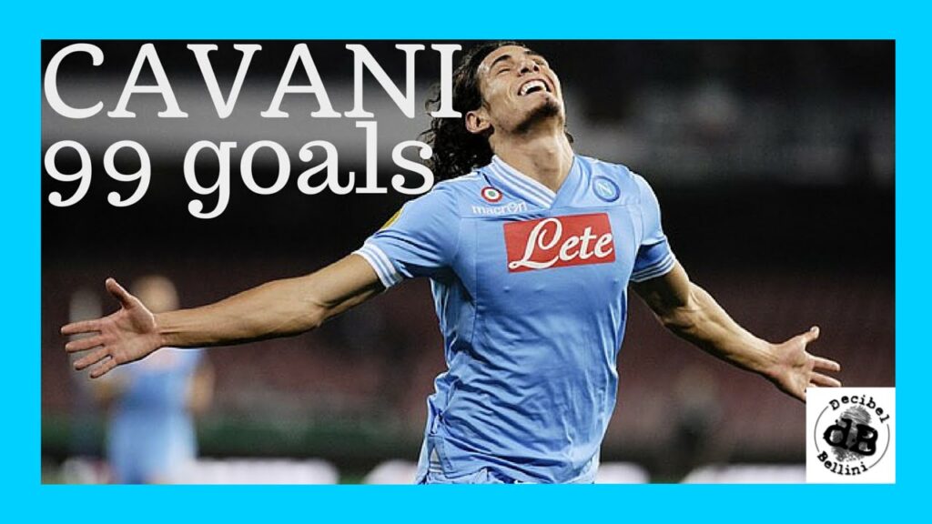 Decibel Bellini annuncia la rete numero 99 di Edinson Cavani in Napoli Inter 3-1