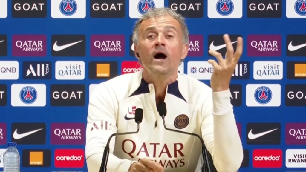 La surrealista respuesta de Luis Enrique cuando le preguntan por Mbappé y el Real Madrid