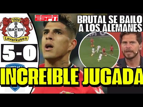 INCREÍBLE PIERO HINCAPIÉ DIÓ TREMENDO LUJO SE BAILÓ A LOS ALEMANES Y GOLEADA EN PARTIDAZO SORPRENDE