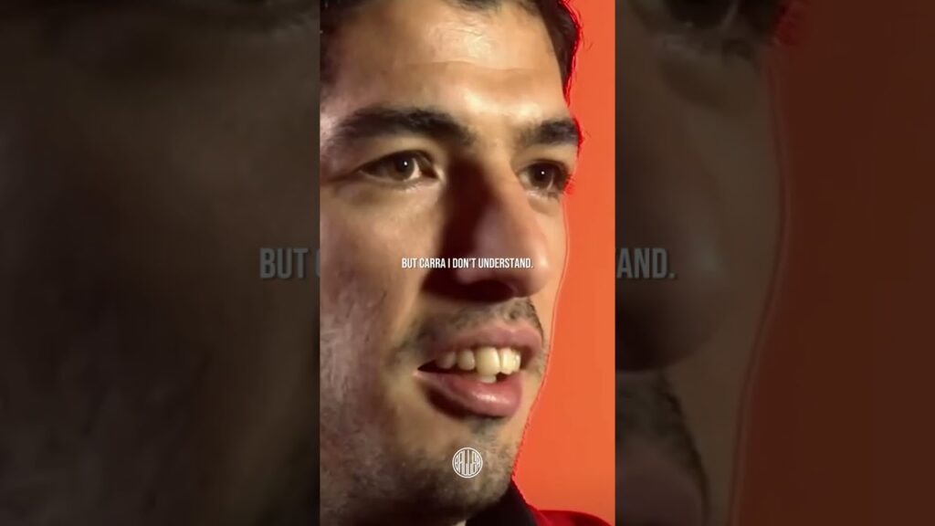 Luis Suárez can't understand Jamie Carragher 🤣