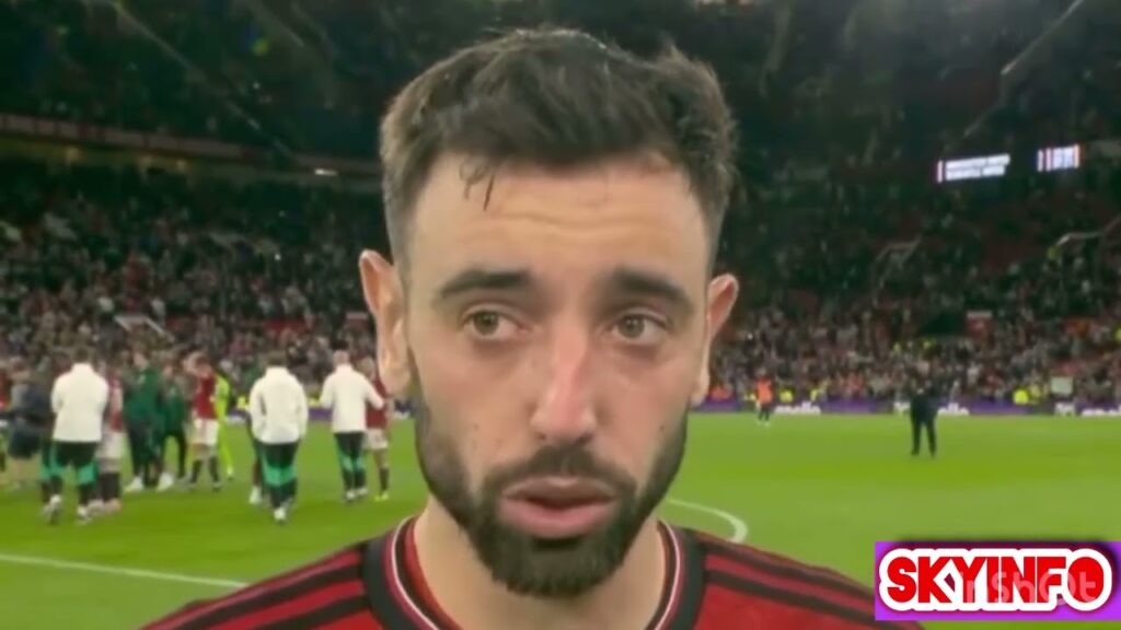 No Captain Doesn’t Exist.Bruno Fernandes Interview Manchester United 3-2 Newcastle