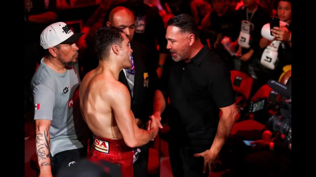 Oscar Duarte le propina a Joseph Díaz Jr el primer KO de su carrera