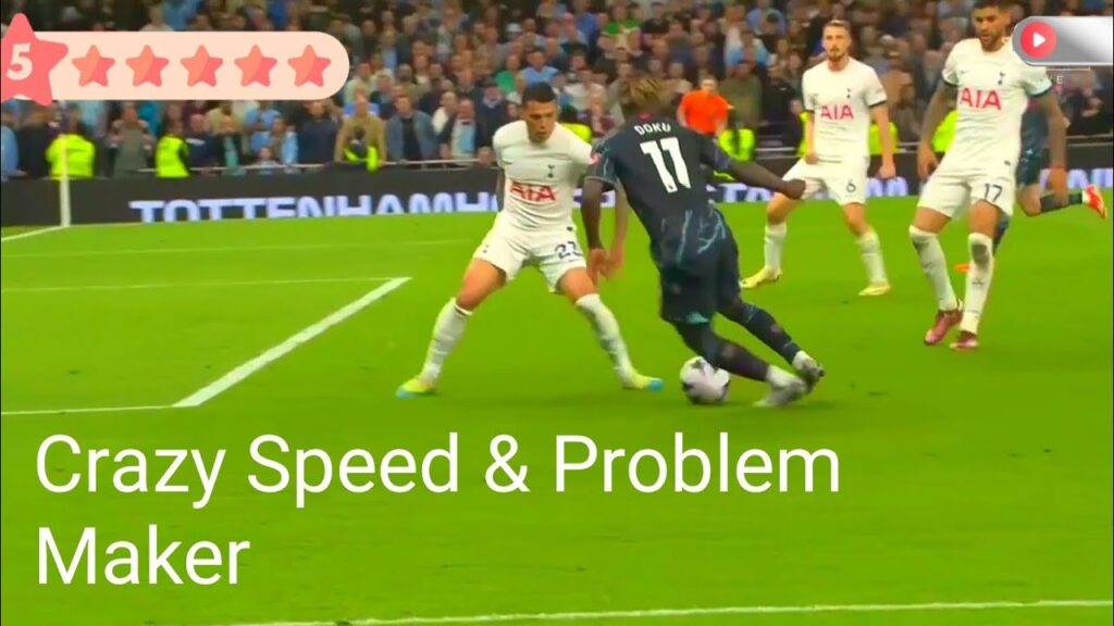 Jeremy Doku VS Tottenham Hotspur (14/05/2024) With Commentary