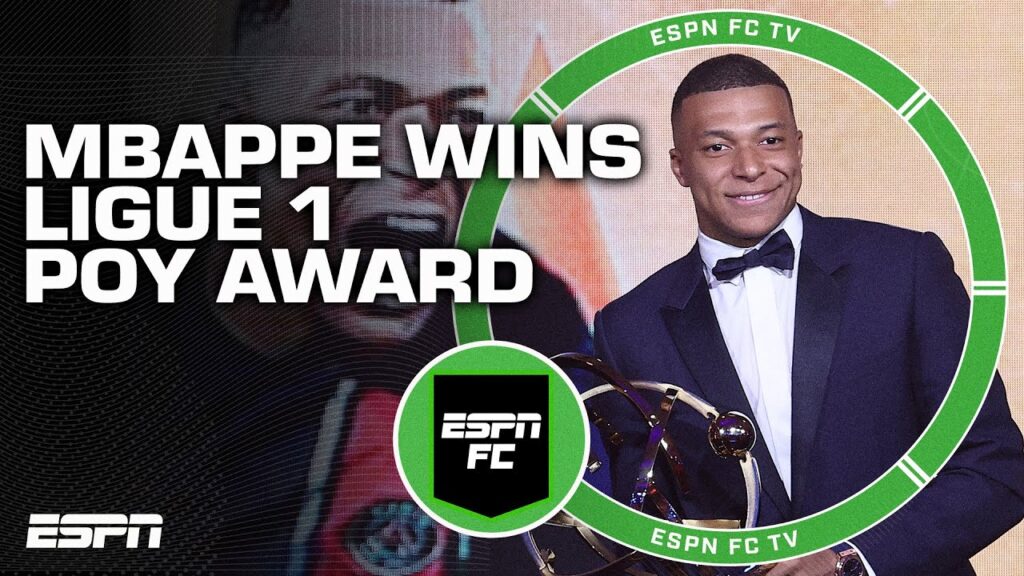 Kylian Mbappe wins Ligue 1 Player of the Year 🏆 'A chapter in my life is closing' | ESPN FC