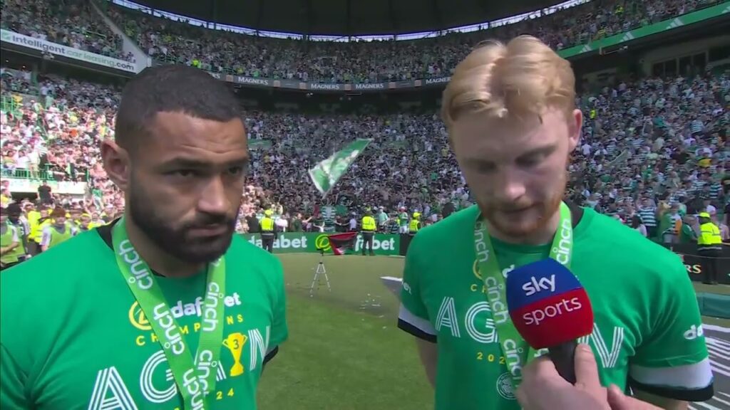 Carter vickers & scales post match | celtic vs St mirren 3-2 #football  #celtic #celticpark