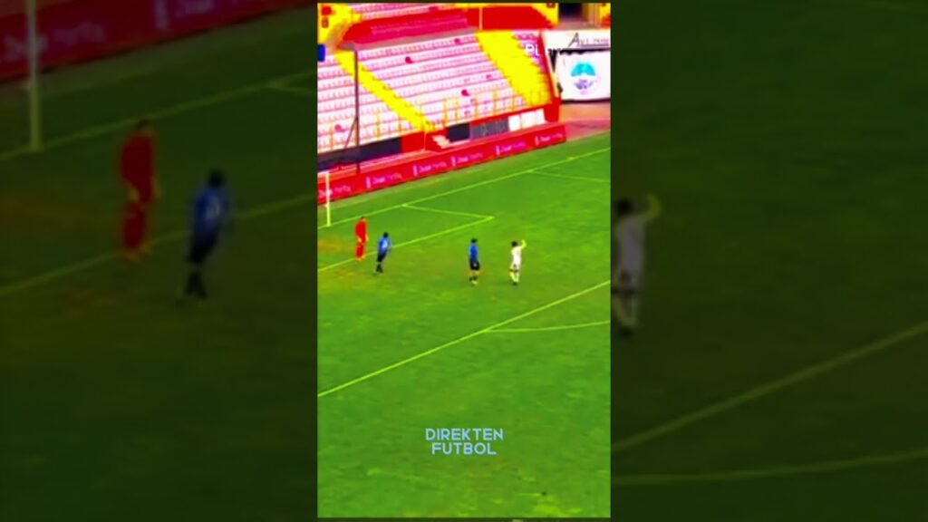 Dün oynan Ziraat Türkiye Kupası maçında Clinton N'Jie’nin sakat sakat attığı gol.