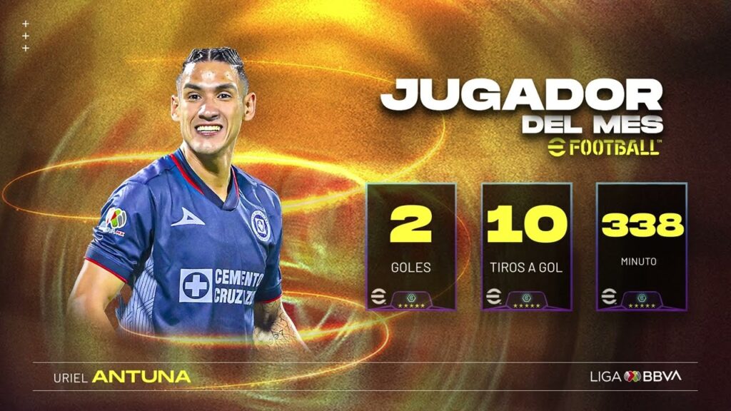 Uriel Antuna: Nominado, Jugador del Mes, Marzo | eFootball