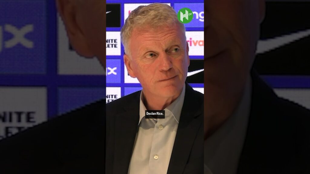 Reason for heavy defeats? Declan Rice! Moyes says West Ham miss midfielder’s influence 😔