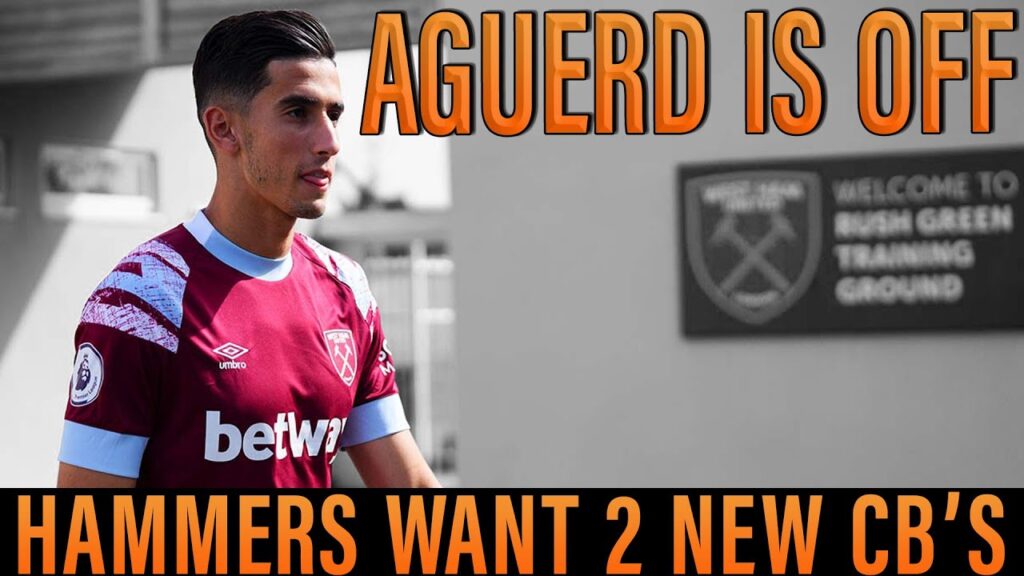 Nayef Aguerd Set to Leave West Ham Amid Defensive Crisis - Transfer Updates as Hammers want 2X CB's