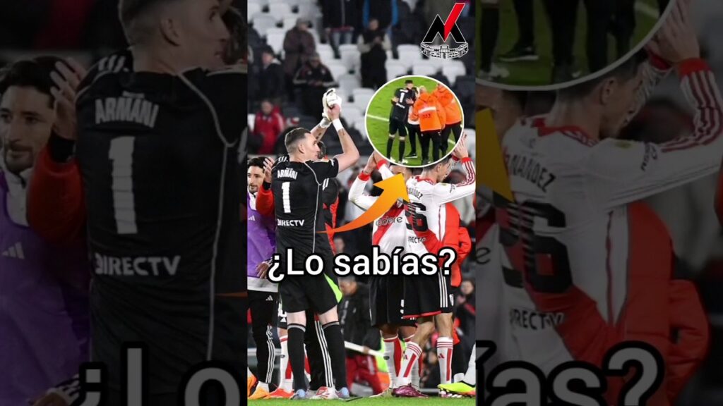 ¡El gesto de Franco Armani con un hincha de River!