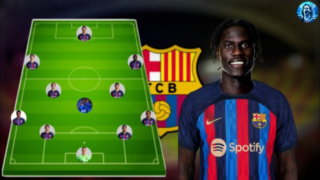 Barcelona Potential Lineup With Summer Transfers 2023 Feat Amadou Onana🔥😱