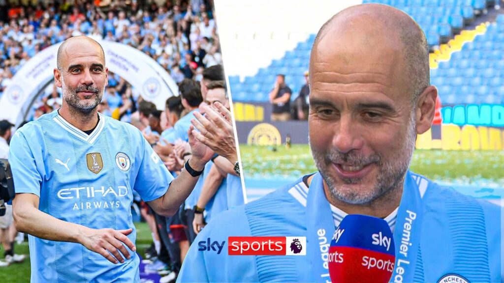 Pep Guardiola praises Arsenal and comments on his future at Manchester City