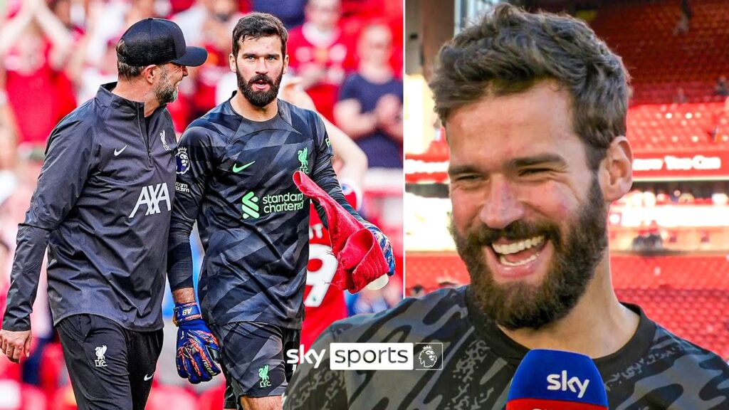 'Jurgen is a special one.' | Alisson speaks after Klopp's final game as Liverpool manager