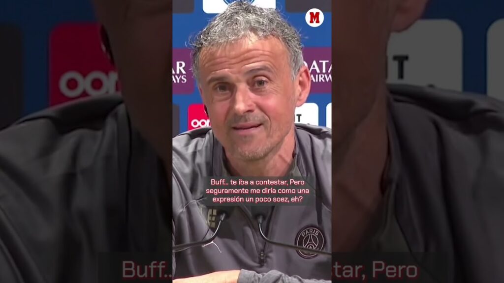 Luis Enrique y la pregunta sobre Mbappé: "Tengo una parte de mi cuerpo pelada... que es la cabeza"