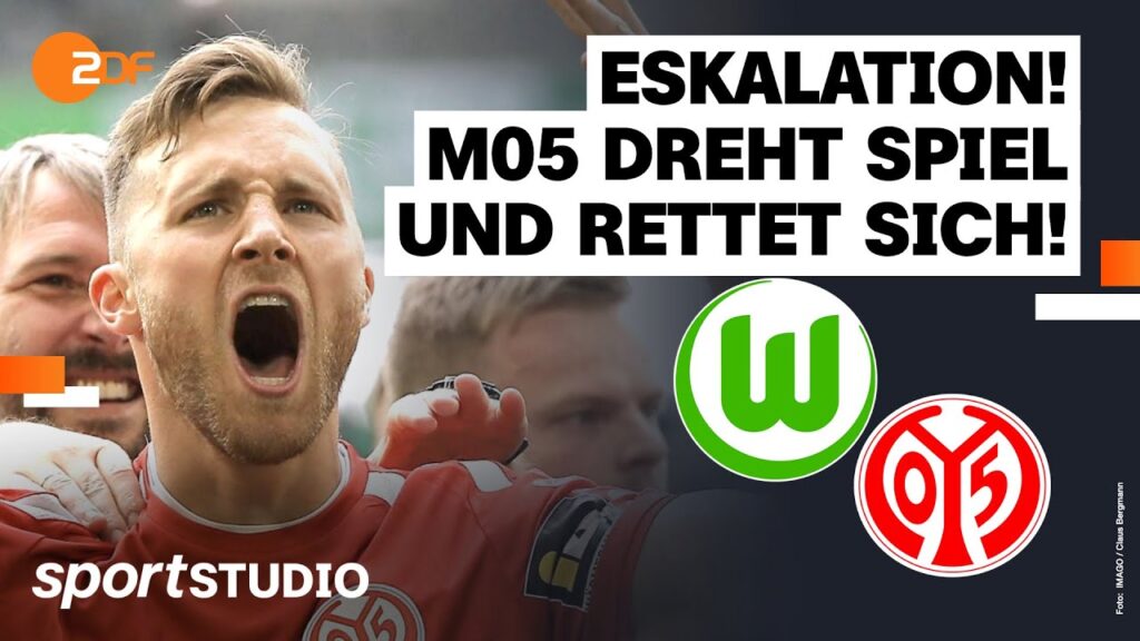 VfL Wolfsburg – 1. FSV Mainz 05 | Bundesliga, 34. Spieltag Saison 2023/24 | sportstudio