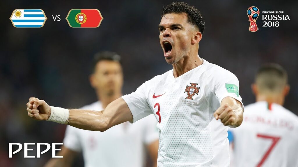PEPE Goal  - Uruguay v Portugal - MATCH 49