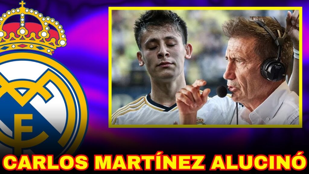 HASTA CARLOS MARTÍNEZ ALUCINÓ CON LO DE ARDA GÜLER: "LO DE ESTE CHICO ESTÁ F..."